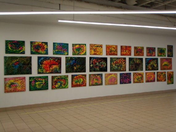 Verkaufsausstellung in Galerie-Prag3